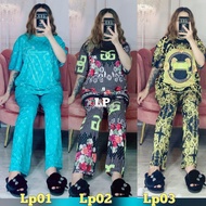 ﹍✽♀Baju tidur wanita pyjamas plus size pajamas women baju wanita setwear sleepwear women baju viral borong shortsleeve