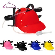[deevoka] Novelty Drinking Helmet Guzzler Drinking Helmet Drinker Favor Hat Can Holder