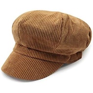 ZLS Apparel Women's Retro Peaked Ivy Newsboy Paperboy Gatsby Cabbie Painter Cap Hats (5-Tan)