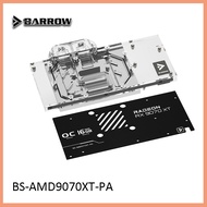 Barrow full coverage GPU Water Block for ASRock RX 9070 XT Taichi OC Copper Radiator BS-AMD9070XT-PA