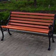 Popular Park Chair Outdoor Bench Backrest Chair Park Courtyard Courtyard Leisure Row Chair Cast Alum