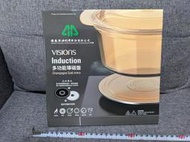 【VISIONS】康寧多功能導磁盤 解凍盤 24cm 香檳金