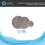 Pizza Pan/Pizza Screen/Pizza Net 6" - 20" Pizza Pan/Crispy Cake Pan MADE IN KOREA
