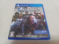 【PS4】收藏出清 SONY 遊戲軟體 復仇者聯盟 Avengers 盒書齊全 正版 日版 現況品 請詳閱說明