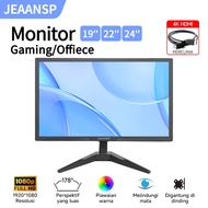 JEAANSP 19 22 24 lnch office Monitor 60Hz 75Hz 4ms VA IPS FHD PC Borderless Gaming Monitor Display
