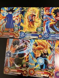 $30/張<收藏品>七龍珠,Bandai,龍珠英雄,卡牌遊戲,孫悟空,孫悟飯,比達,杜拉格斯,超級撒亞人,笛子魔童,菲力,無限,人造人18號,龍珠超級英雄,Super Dragon Ball Hero