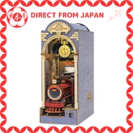 [Direct from Japan] Robotime 3D Wooden Puzzle DIY Wooden Book Nook Kit Book Stand with LED Light Min