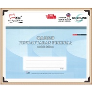 Uni S628 Buku Pendaftaran Pekerja / Employee Register Book Hard Cover