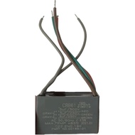 1 Pcs CBB61 5uF+5uF+5uF 250V 5 Wires Motor Run Capacitor Electrical Fan 3/4/5 Speed Electric fanners