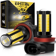 【CW】 BMTxms 2Pcs Fog Lamp H11 H16JP 5630 33SMD H10 HB3 9005 HB4 9006 Bulb Driving Car Lights 6000K