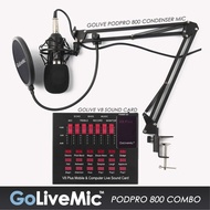 GoliveMic Podpro 800 Condenser Microphone Kit For Youtube Bigo Live TikTok (Malaysia Brand BM800 BM-