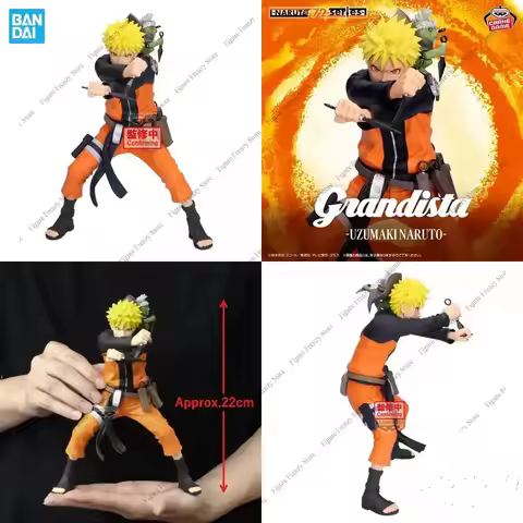 Special Offer Banpresto Naruto 72 Series Anime Figurines Grandista Fukasaku Naruto PVC Action Figure