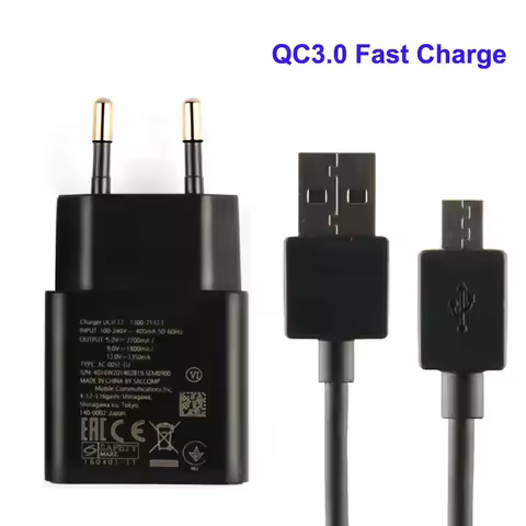 Adaptive Fast Charger UCH12 For Sony Xperia L1 XA1 Plus Ultra X Compact XZ2 XA2 XZs XA1 Ultra XZ Pre