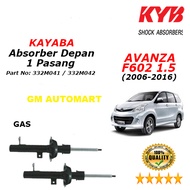 ( 1Pair ) Toyota Avanza F601 , F602 1.3 1.5 Front Shock Absorber Gas KAYABA KYB (2003-2011)