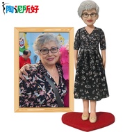 cod Clay Doll Bobbleheads Figurinesfull body CustomizedBespoke Gift for girlfriendPersonalized figur