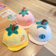 DOUMA Boys And Girls Baby Fruit Soft Brim Super Adorable Cute Cap