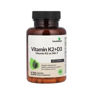 Futurebiotics Vitamin K2 + D3 5000 IU 120 Capsules