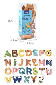 ⛔截單日: 逢星期五截單 ❤️‍🔥Mideer 動物字母磁力貼