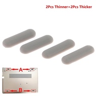 Set of 4 Anti-Slip Rubber Pads - 4 Rubber Stands for HP 840G5 G6 745 G5 G6 830 735 G5 G6 M I Laptop