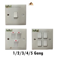 SELAMAT on/off Switch 1gang - 5gang
