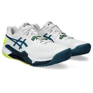 ASICS GEL-RESOLUTION 9 Men's Tennis Shoes Stable Sole Linear Type 1041A376-101 23FWO [Happy Shopping Network]
