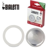 BIALETTI - 零件 - 1x矽膠圈 + 1x濾隔, 6杯鋁質摩卡咖啡壺、4杯鋁質加壓摩卡咖啡壺適用【香港行貨】