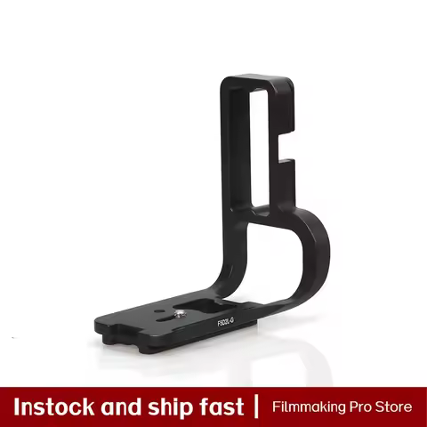 Camera L-bracket for Canon EOS 5D Mark II 5DII 5D2 DSLR Camera w/ Battery Grip Arca Compatible L Pla