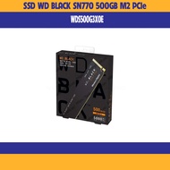 Wd BLACK SN770 500GB M2 PCIe WDS500G3X0E SSD - genuine product