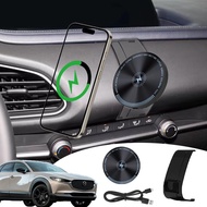 for Mazda CX30 Phone Mount,15W Magnetic Wireless Charging,2025 Mazda CX30 Phone Holder,2025 Mazda CX