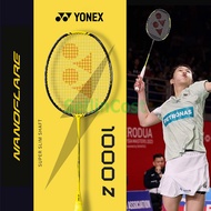 YONEX NANOFLARE 1000Z Badminton Racket Full Carbon 4U Strung NF1000Z Energy Boost Cap 800 PRO Speedy
