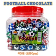 WINGO Football Chocolate Coklat Bola 900G ±300pcs