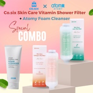 [Specila offer, CO.SIX &amp; ATOMY] CO.SIX Beauty Vitamin Shower Filter &amp; ATOMY Foam Cleanser