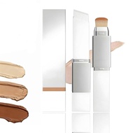 Matching Type Foundation, Color-changing Foundation Stick, Two-in-One Concealer Stick with Brush, Fu