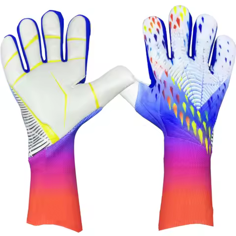 Soccer Goalkeeper Goalie Gloves for Youth and Adult,Anti-Slip Soccer Gloves, Super Grip,Football Goa