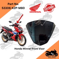 Honda Winner 2025 front top visor handle visor cermin kepala 100% original 53306-K2P-M80