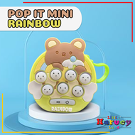 POP IT ELEKTRONIK Mainan Edukasi Anak Squishy Viral Push Bubble Game Pop It Nyala Musik Light LED Fi