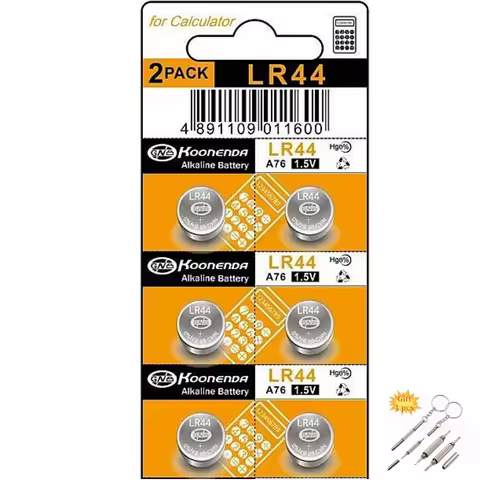 5-50pcs High Capacity LR44 Batteries L1154F AG13 SR44 A76 Premium Alkaline Battery 1.5V Button Coin 