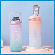 tumbler hot and cold 2 Liters / 2L jumbo Water Bottles pastel Sports tumbler Colored