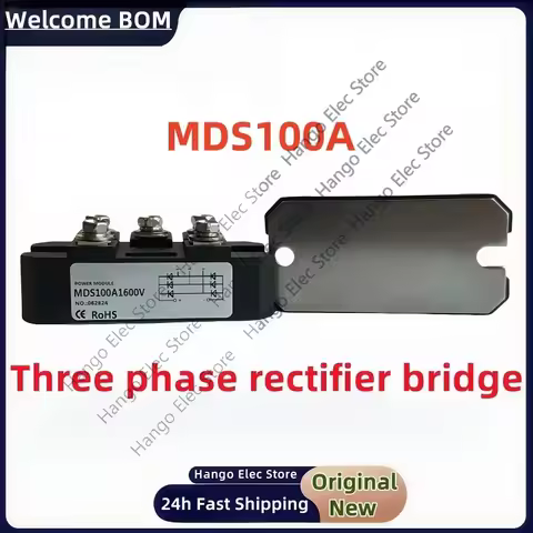 MDS100A1600V three-phase rectifier bridge module MDS150A200A300A500A MDS100A-16