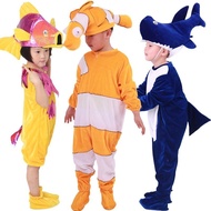 Children's Small Fish Holy Festival Costume Carp Goldfish Shark Costume Clownfish Cartoon Animal Cos