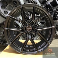 Raxer VOX50 Flow Forming [Black &amp; Gun Metal] Sport Rim 18x8.5JJ ET42 (5x112/114.3)