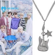 Bts Same Violin Simple Fashion Stars Around The Necklace Pendant T7d0