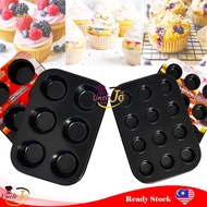 Non-Stick 6 /12 Cup Mini Muffin Pan / Baking Cake Moulds for Mini Muffin Cookie Cupcake - 6 / 12 hol