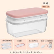 New in May!Ice Molded Silicone Ice Tray Food Grade Household Refrigerator Ice Cube Box Ice Box Internet Celebrity Pressi