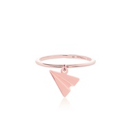 Rainbow Jewelry Origami Plane Ring