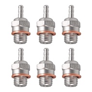 [VET Store] Exclusive6Pcs Glow Plug Hot Spark Nitro Engine Parts Replace OS 8 for 1/8 1/10 RC Car Tr