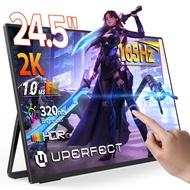 UPERFECT Umax 24.5" Touchscreen Portable  Monitor 165Hz 2K Gaming Laptops with 100%sRGB/1000:1 for P