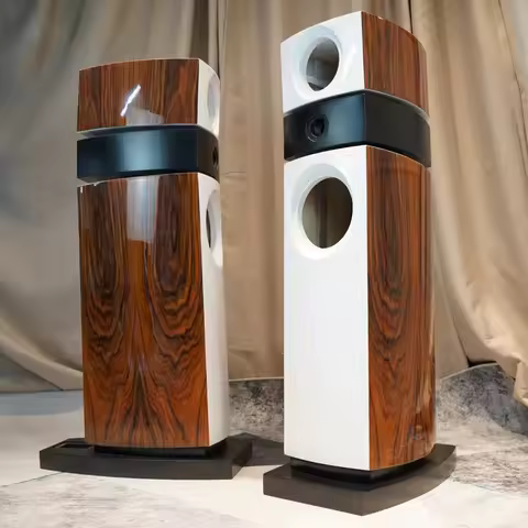 A-1828 8/10/12 Inch Floor Standing Speakers HIFI Loudspeaker Birch Plywood Split Piano Paint Speaker