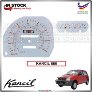 [BESI] Perodua Kancil 660 RALLIART ORANGE Manual Auto Meter Panel Garnish Decoration Cover Car Acces