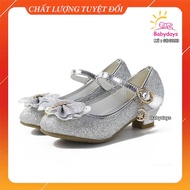 GBG39B baby high heels size 26 to 38 Sparkling princess shoes for babies